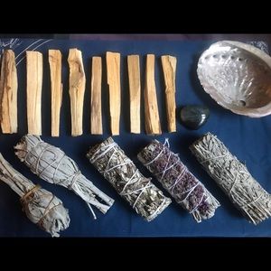 15pc Smudge Stick Variety Sampler Gift Set Abalone